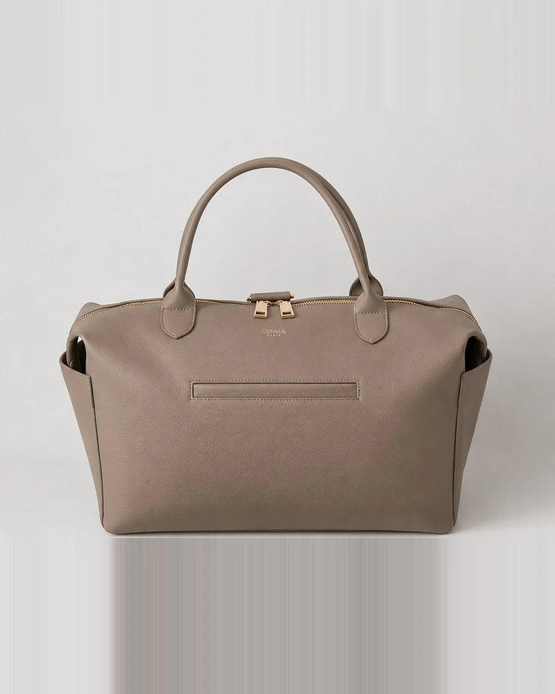 Sac ALBA taupe grainé